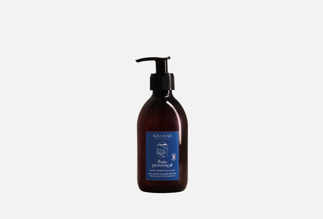 AQUI D AIA Cleansing Natural Liquid Soap Bain Provençal Essential Oil Lavender