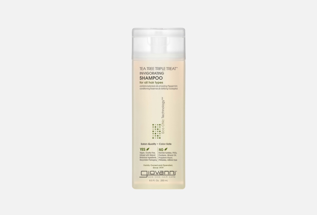 GIOVANNI Invigorating Shampoo Tea Tree Triple Treat