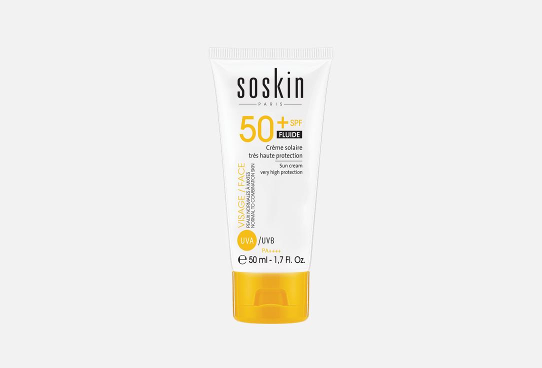 Soskin Sunscreen fluid SPF50+ Sun Guard Sun cream