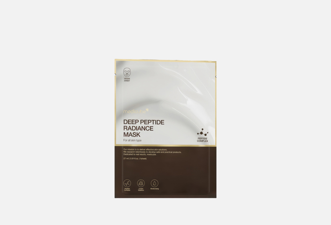 Medicube Face Radiance Mask Deep Peptide