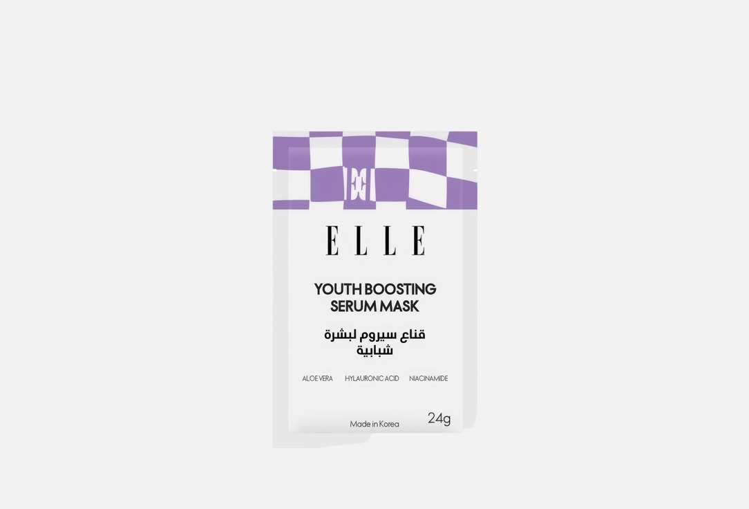 ELLE skincare Face Serum Mask  Youth Boosting