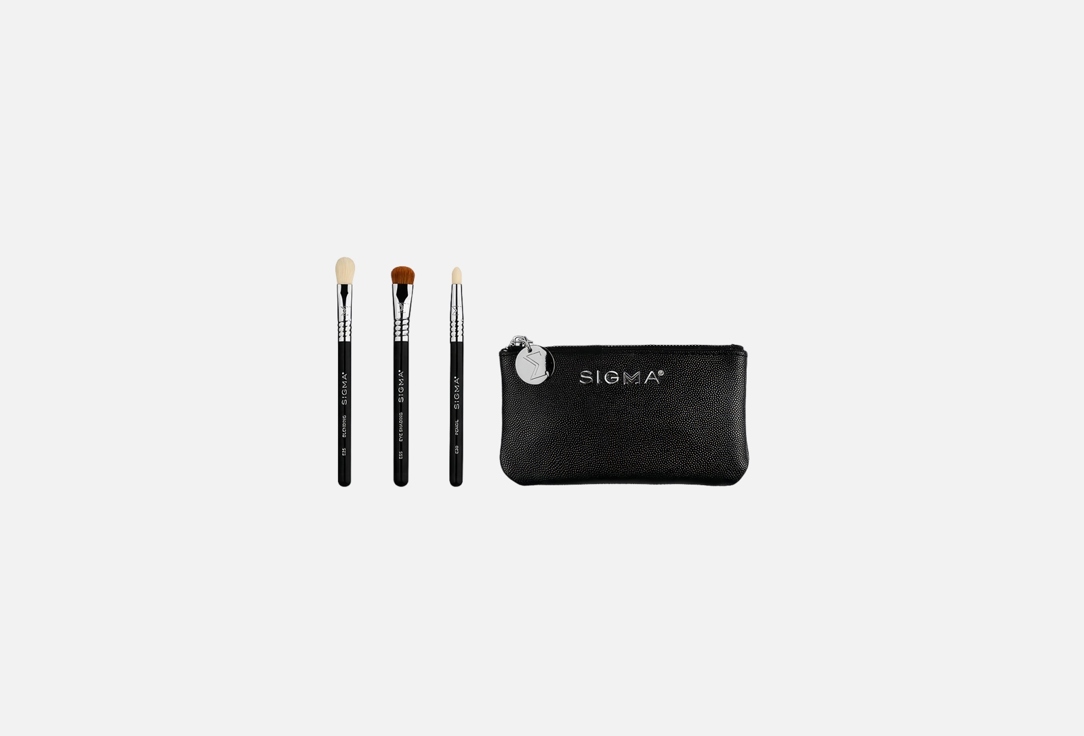 SIGMA BEAUTY MINI EYE BRUSH SET GLAM AND GO