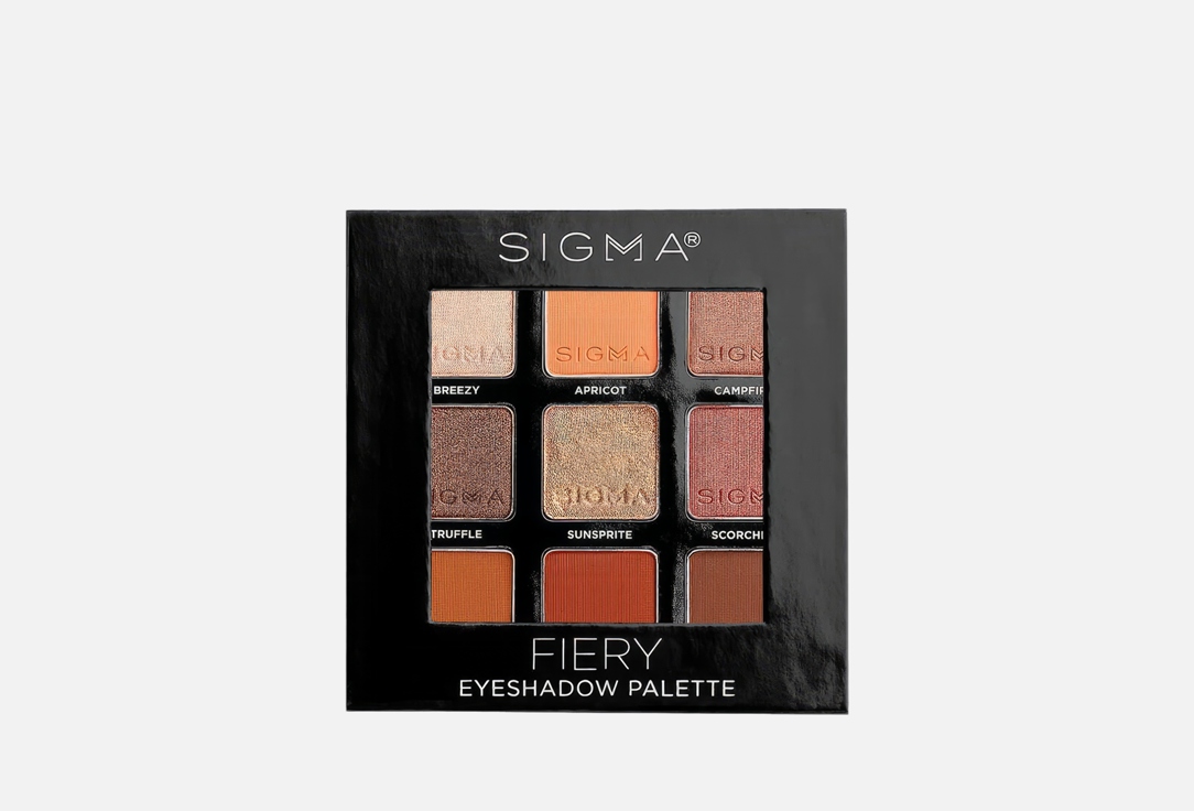 SIGMA BEAUTY EYESHADOW PALETTE FIERY