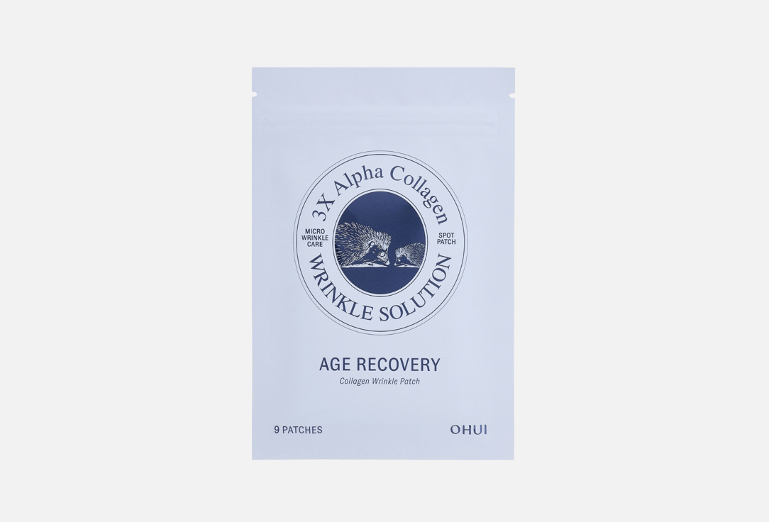 OHUI Anti-wrinkle face patches Age recovery collagen wrinkle