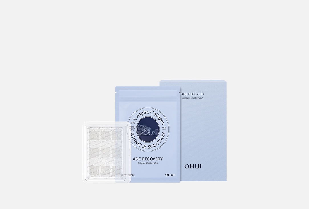 OHUI Anti-wrinkle face patches Age recovery collagen wrinkle