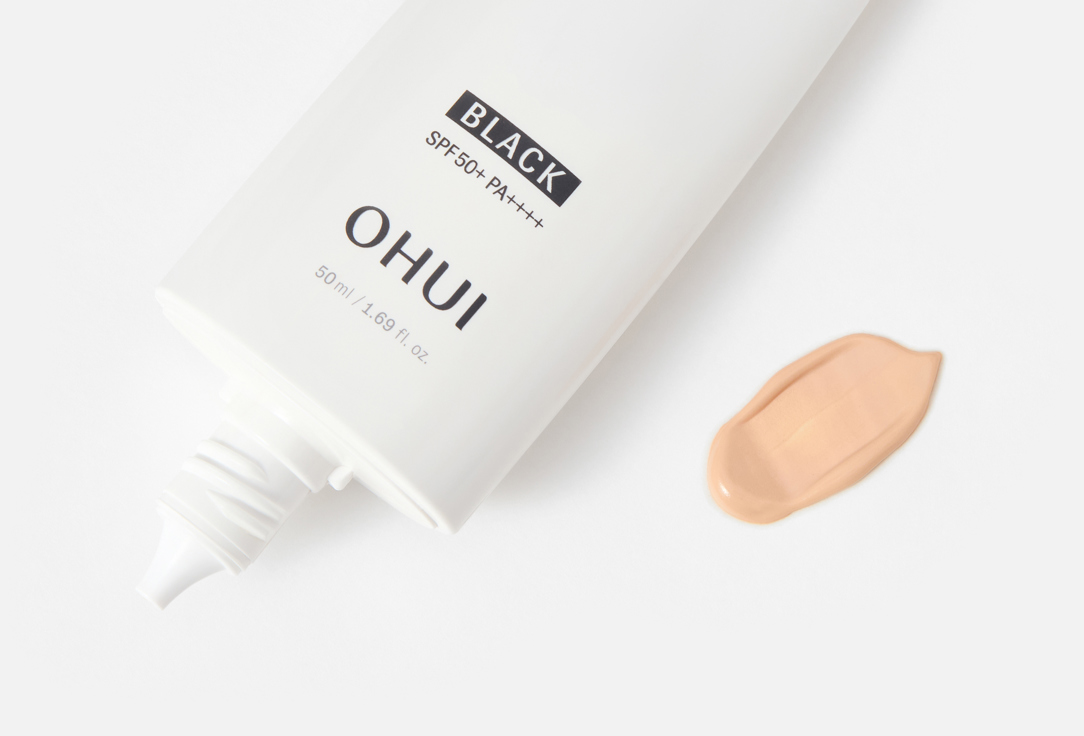 OHUI Sunscreen Face cream SPF 50+ PA++++ Day shield perfect sun black
