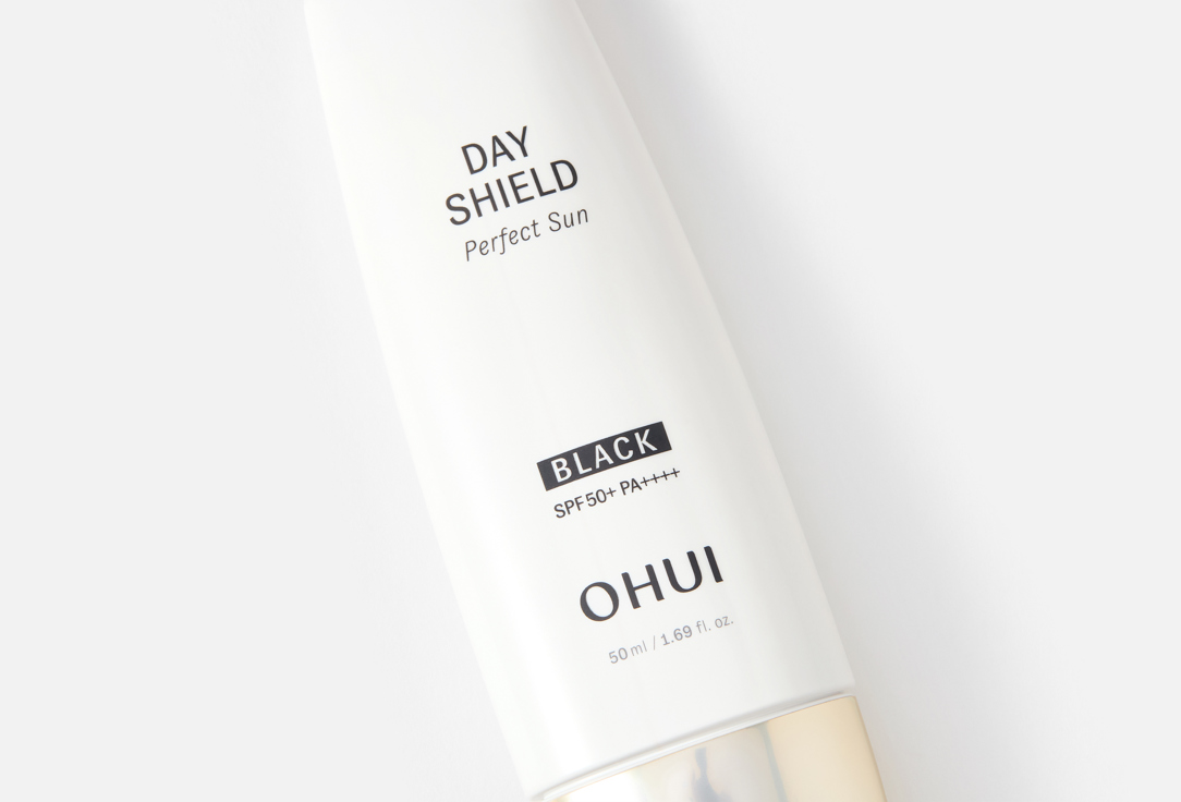 OHUI Sunscreen Face cream SPF 50+ PA++++ Day shield perfect sun black