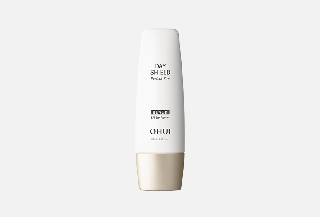 OHUI Sunscreen Face cream SPF 50+ PA++++ Day shield perfect sun black