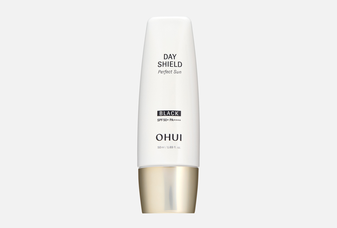 OHUI Sunscreen Face cream SPF 50+ PA++++ Day shield perfect sun black