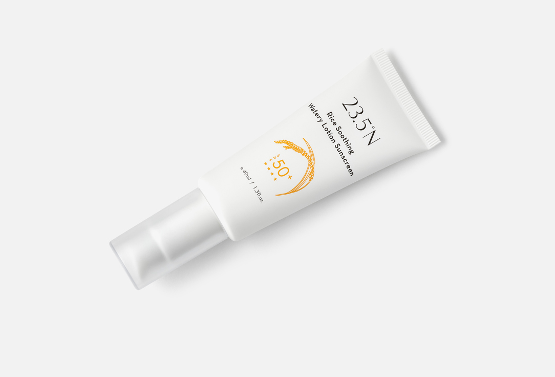 23.5°N Lotion Sunscreen SPF50+ Rice Soothing Watery