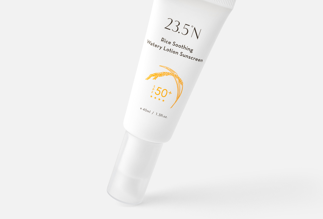23.5°N Lotion Sunscreen SPF50+ Rice Soothing Watery