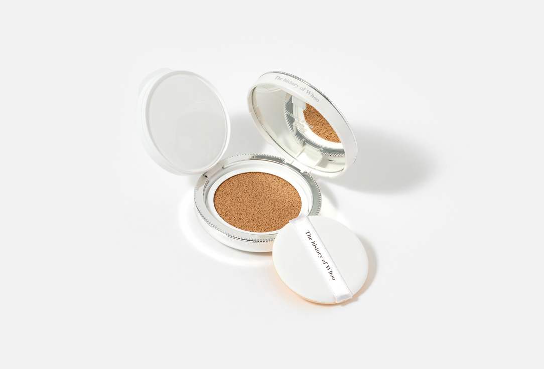 THE WHOO Cushion Foundation SPF50+ PA+++ Gong jin hyang: Seol Radiant White Moisture
