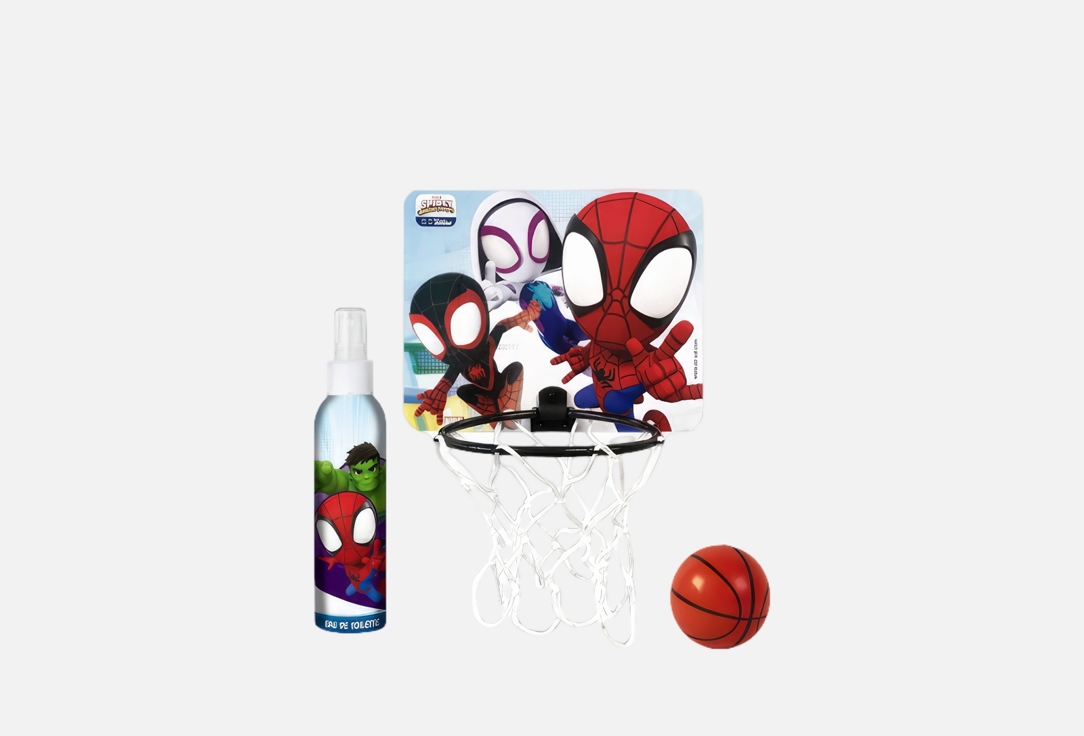 Air-Val Scented Body Spray & Basket Accessories Set Spidey and Amazing Friends 