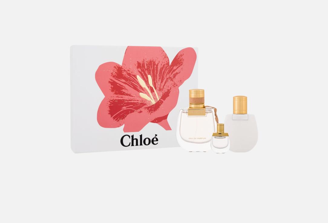 Chloé Gift set: eau de parfum, body lotion, eau de parfum miniature NOMADE