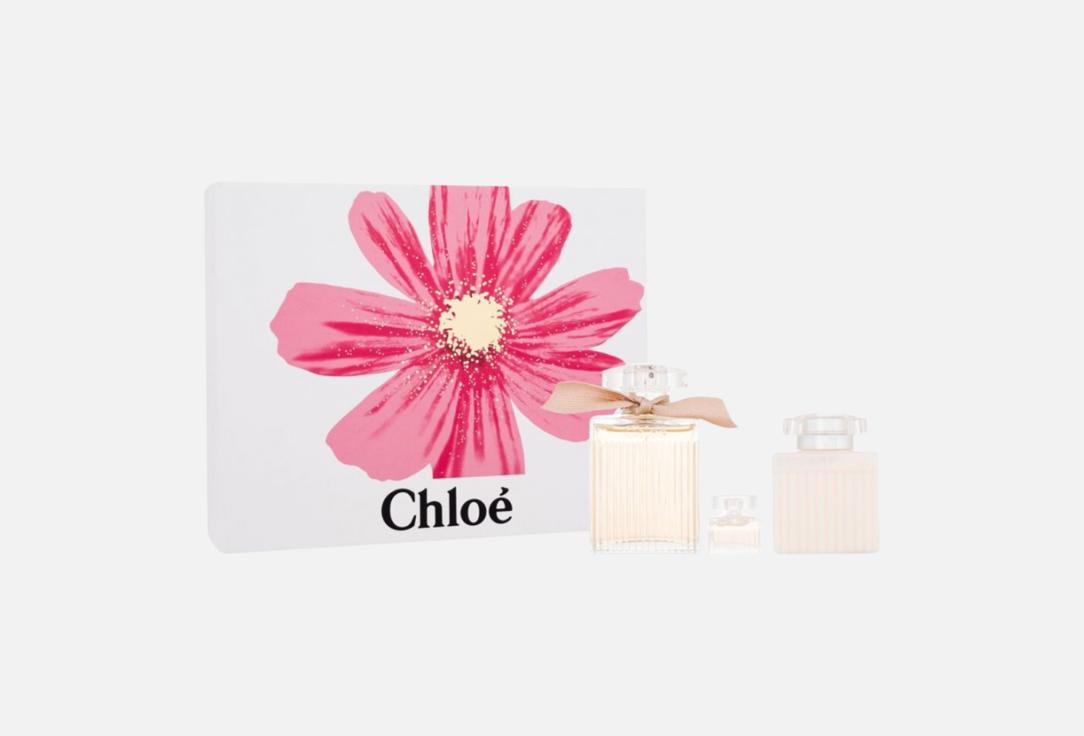 Chloé Gift set: eau de parfum, body lotion, eau de parfum miniature SIGNATURE