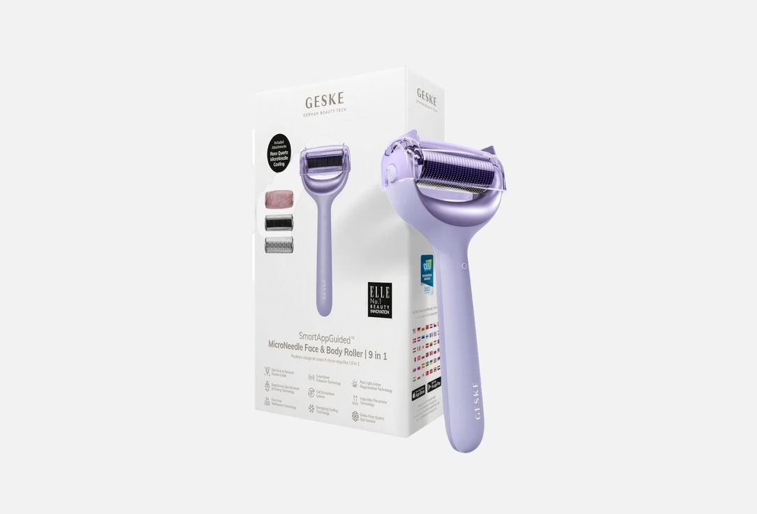 GESKE Face & Body roller 9 in 1 Micro Needle