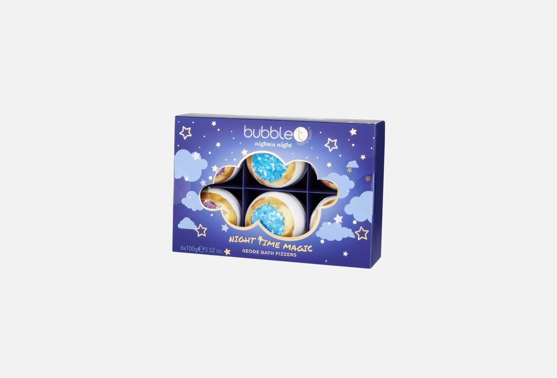 Bubble T Bath fizzer set Night time magic