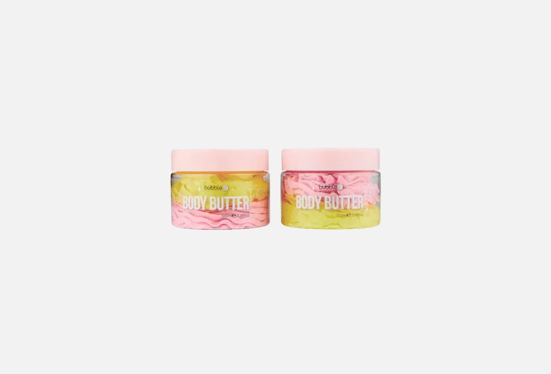 Bubble T Body butter Set The rainbow edition