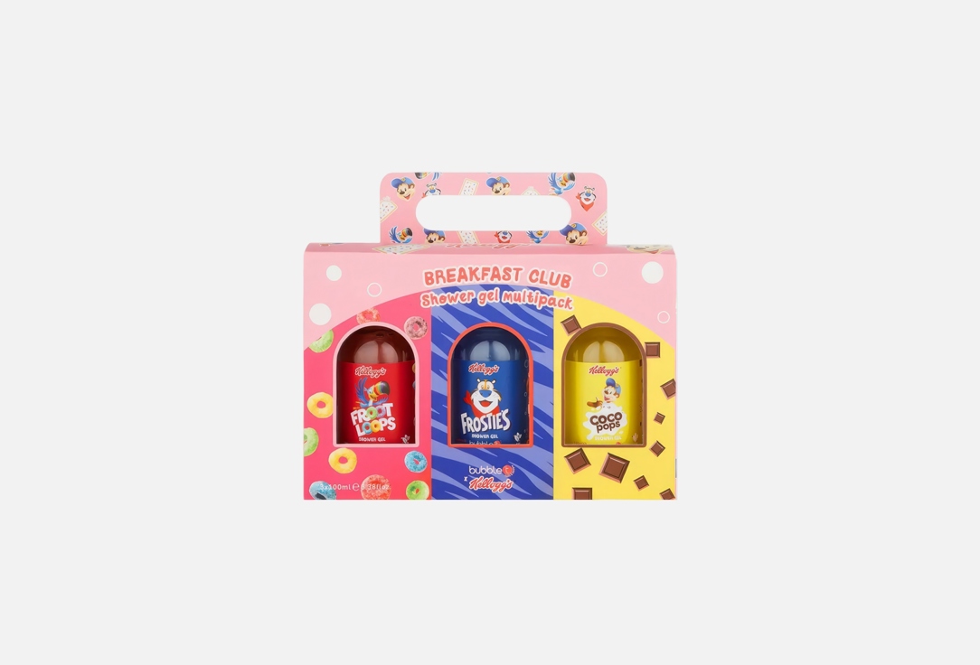 Bubble T Gift set: Shower gel Kelloggs Breakfast Club