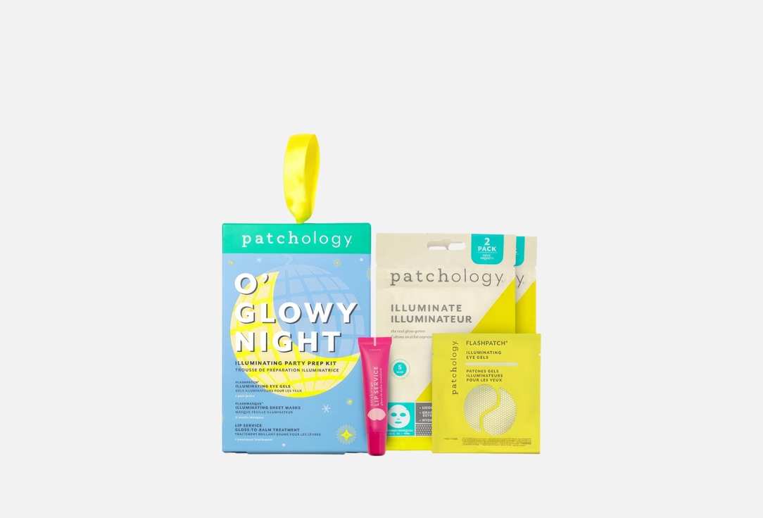 Patchology Illuminating Skin Care Set O'glowy night