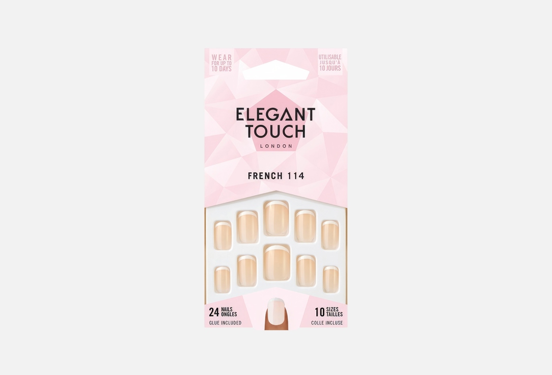 ELEGANT TOUCH False Nails French 114