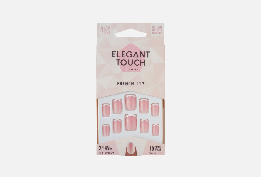 ELEGANT TOUCH False Nails French 117