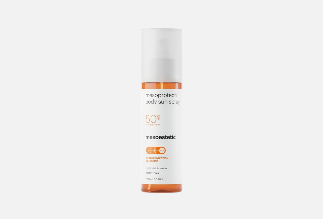 Mesoestetic body SUN spray SPF 50+ mesoprotech