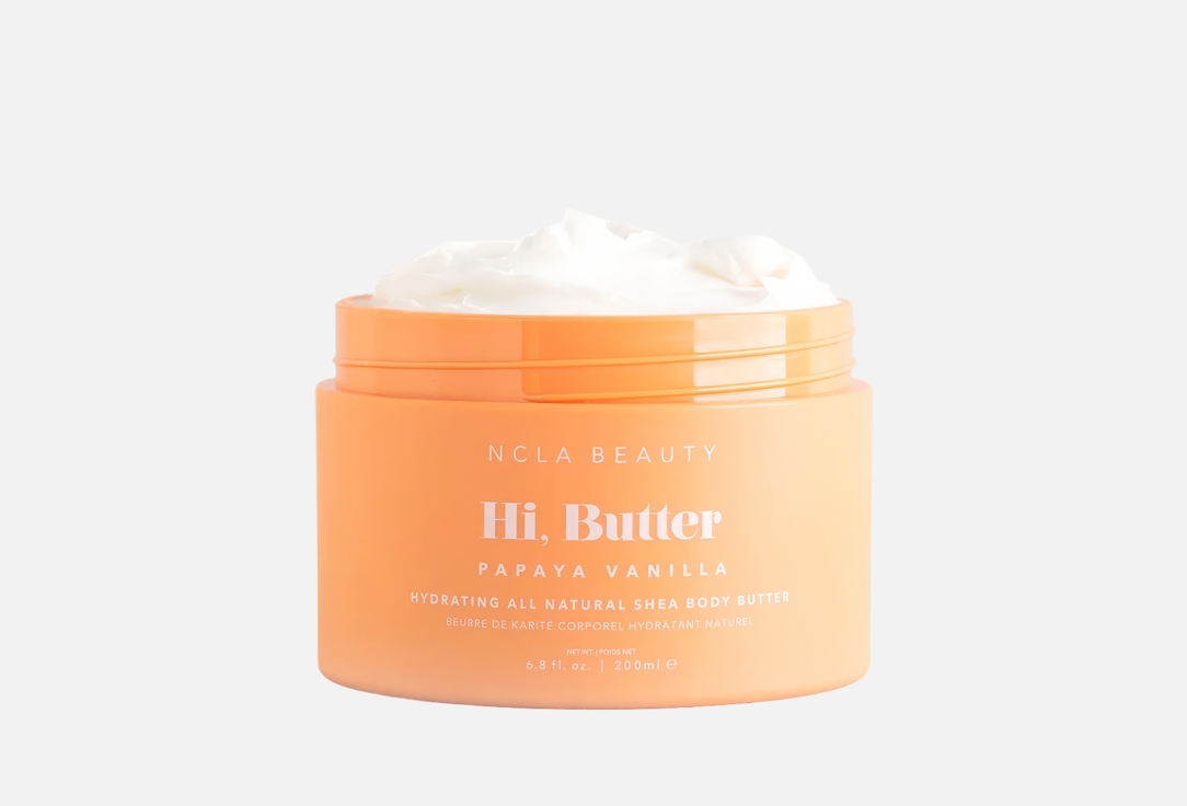 NCLA BEAUTY Hydrating Body Butter Hi Butter Papaya Vanilla