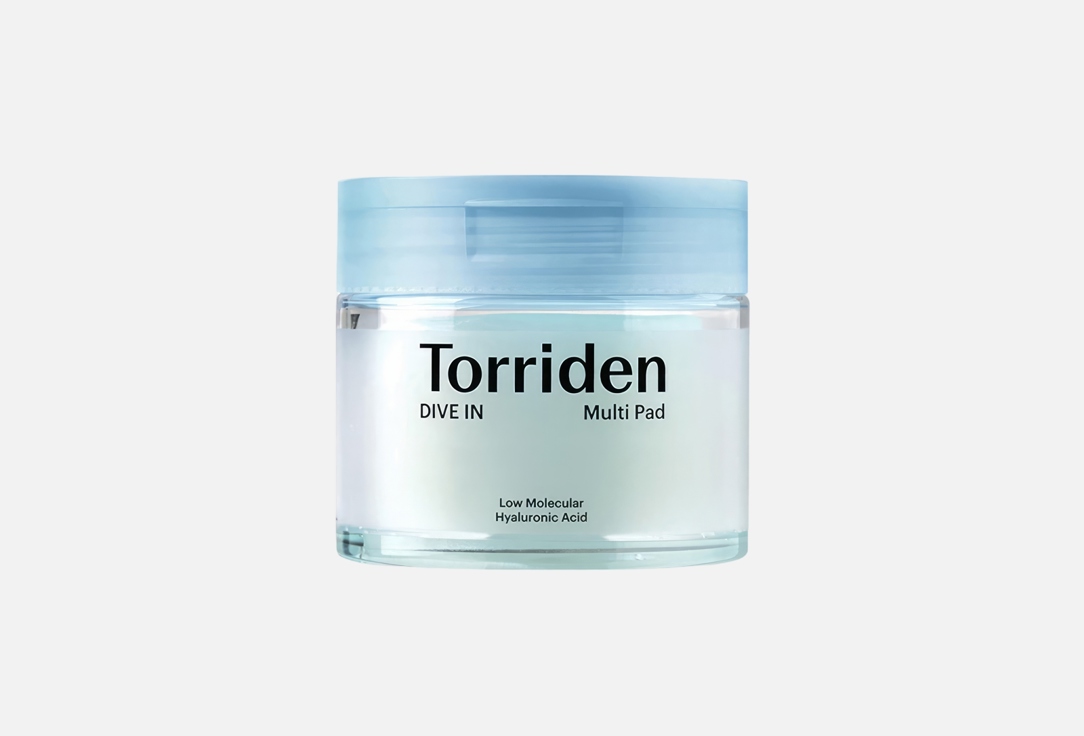 TORRIDEN Hydrating and soothing face pads Low Molecular Hyaluronic Acid