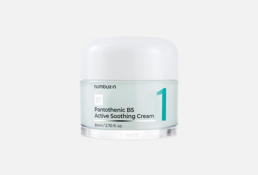 NUMBUZIN Soothing Face cream 1 Pantothenic B5 Active