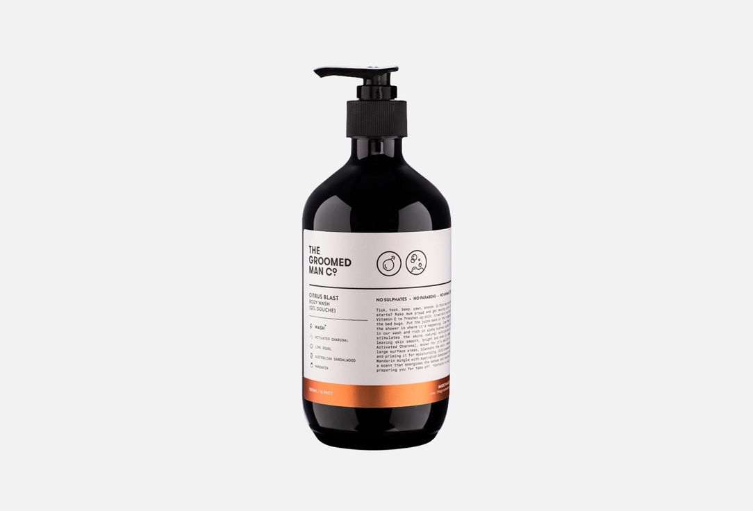 The Groomed Man Co Body Wash Citrus Blast