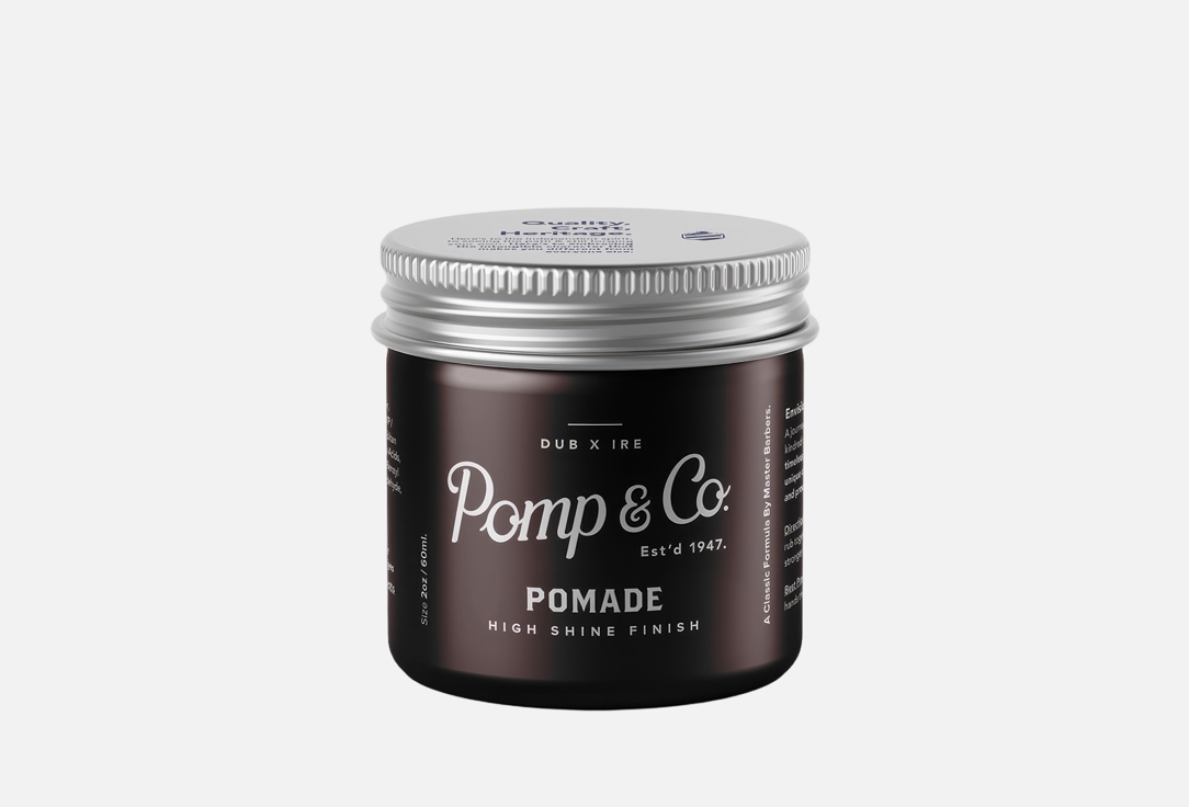 Pomp & Co light to strong Hold Hair Pomade styler Highly Concentrated