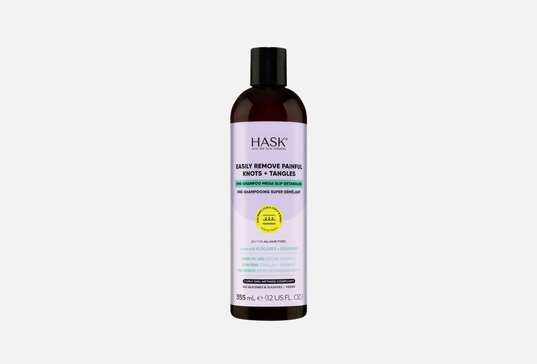 Hask PRE-SHAMPOO MEGA SLIP DETANGLER TEXTURE SOLUTIONS