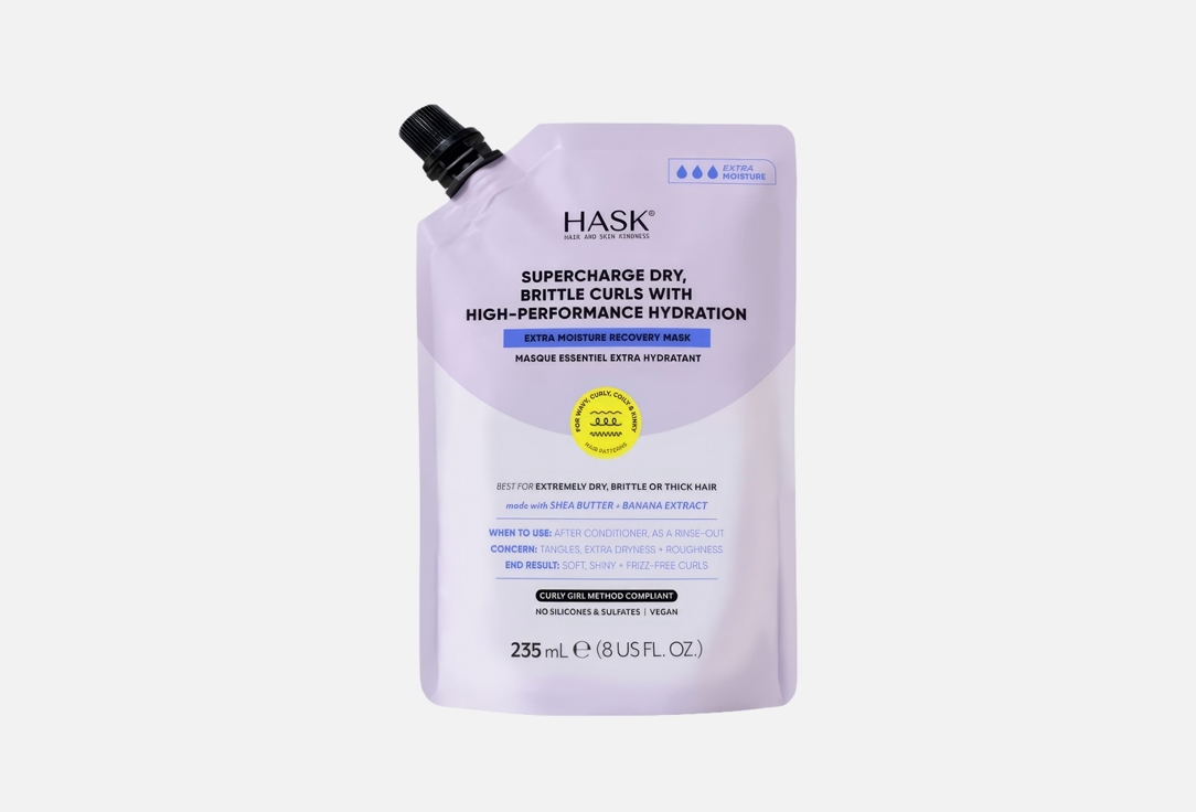 Hask EXTRA MOISTURE RECOVERY hair MASK TEXTURE SOLUTIONS