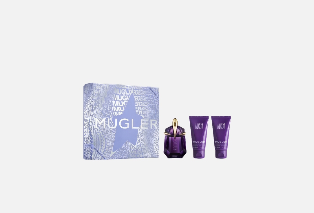 Mugler Gift Set: Eau de parfum, Body Lotion, Shower Gel  ALIEN