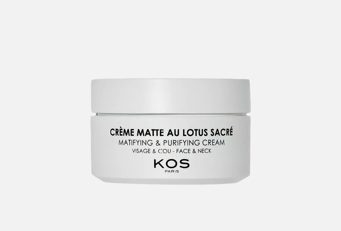 KOS PARIS Mattifying Cream for oily skin Purifying Cream