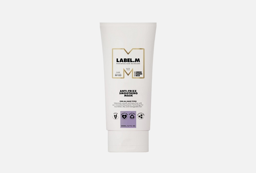 label.M Hair smoothing mask Anti-Frizz