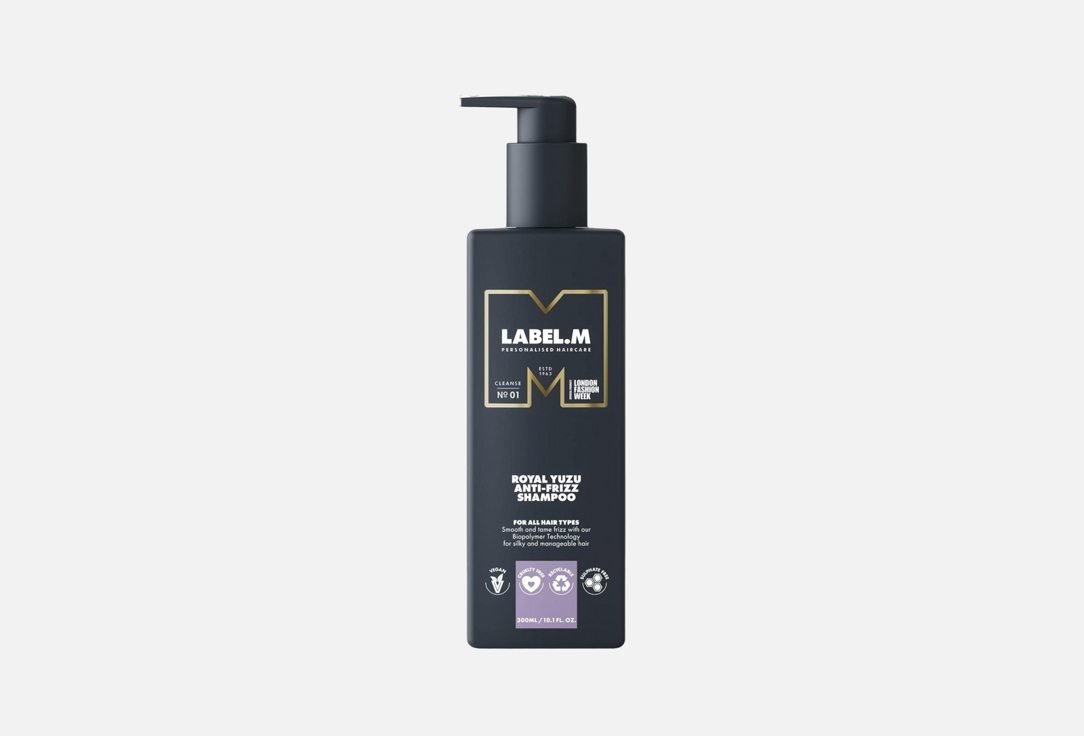 label.M ANTI-FRIZZ SHAMPOO ROYAL YUZU