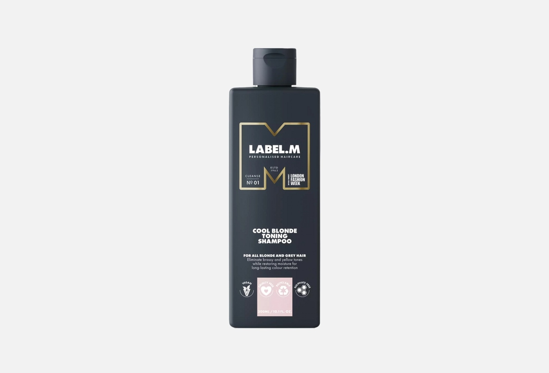 label.M Toning shampoo Cool Blonde