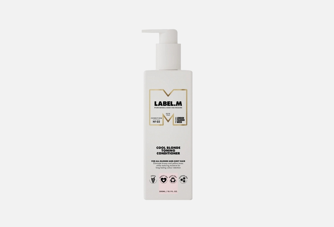 label.M TONING CONDITIONER COOL BLONDE