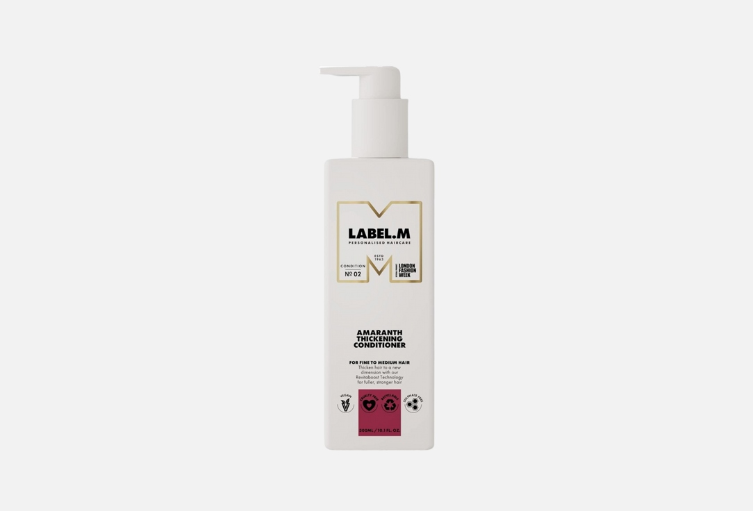 label.M THICKENING CONDITIONER AMARANTH