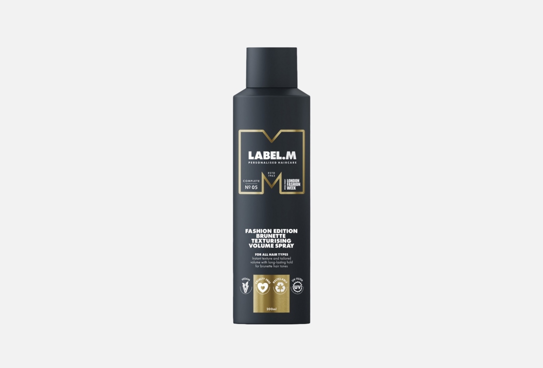 label.M Brunette Texturising Volume Spray Fashion Edition