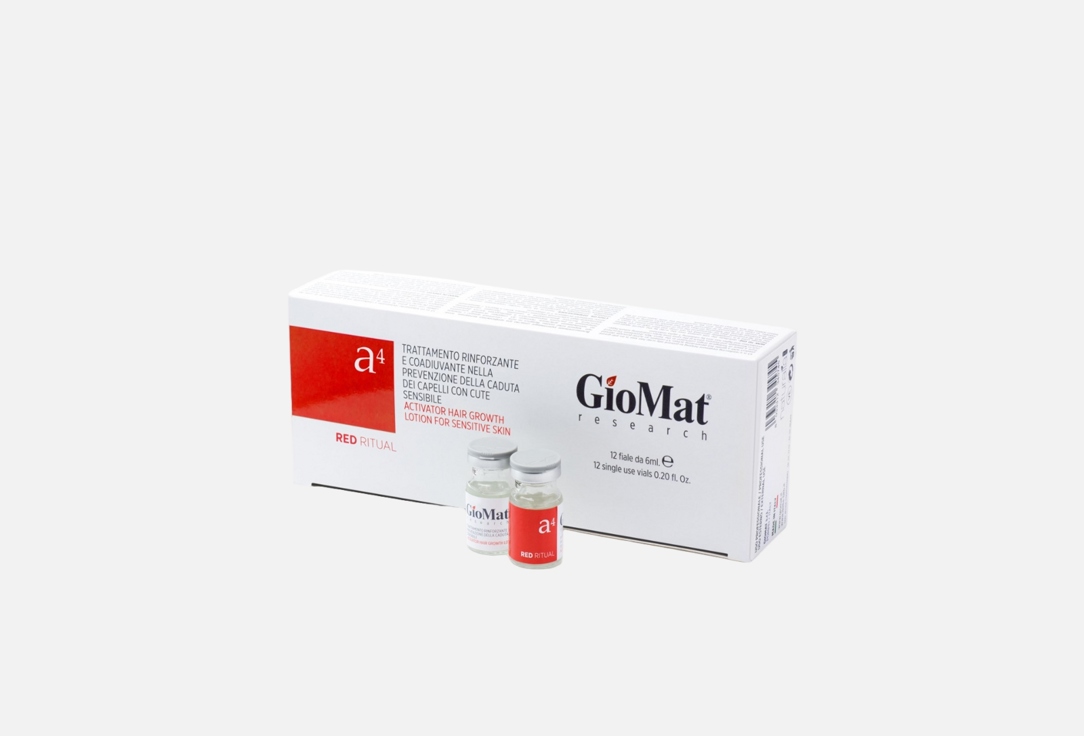 GioMat Hair Ampoules Set A4 ACTIVATOR HAIR GROWTH LOTION