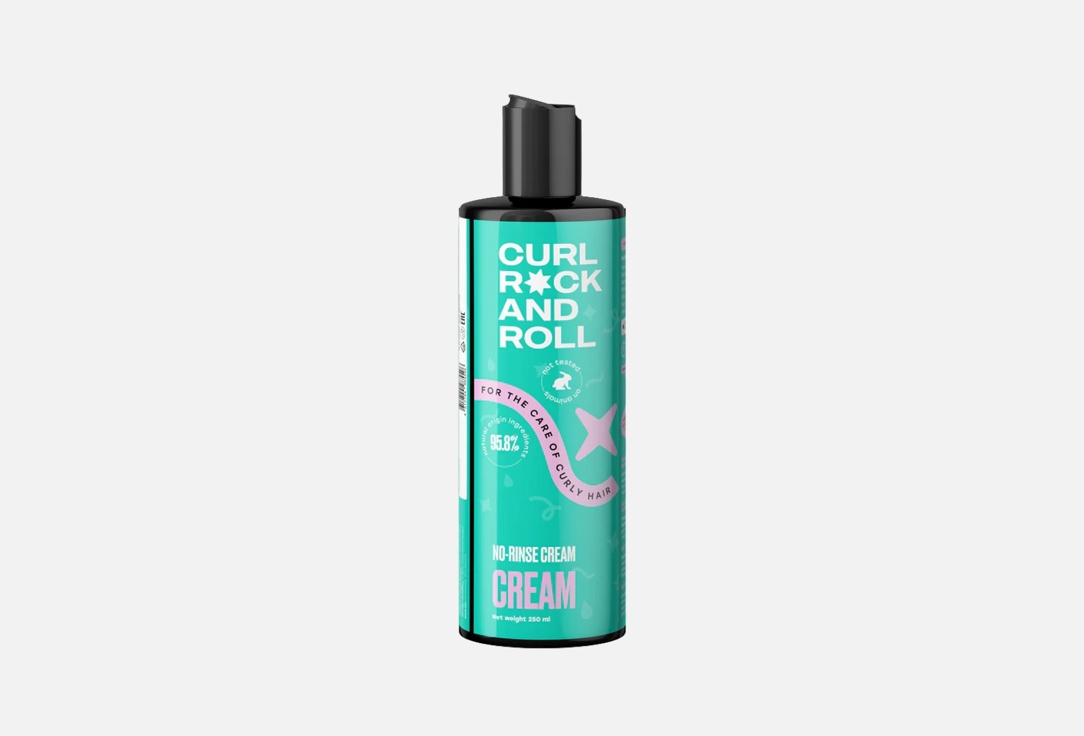 CURL ROCK AND ROLL Hydrating and smoothing hair Cream No-rinse