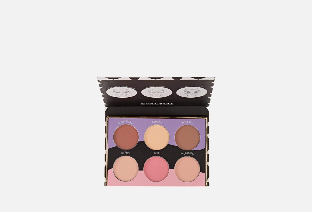 BASSAM FATTOUH Contour and highlighter palette The blur kit 2