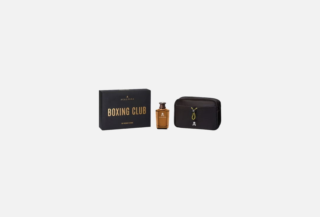 Scalpers Eau de Parfum & VANITY CASE set  THE BOXING Logo