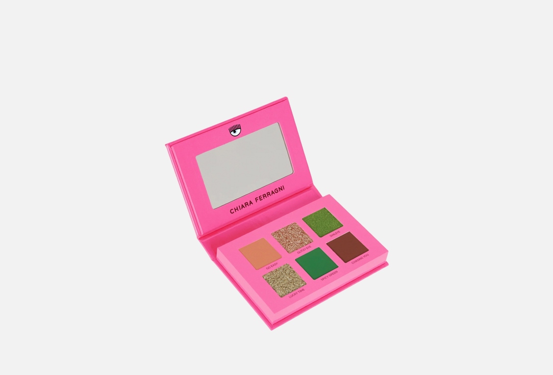 CHIARA FERRAGNI EYESHADOW PALETTE FANCY GREEN