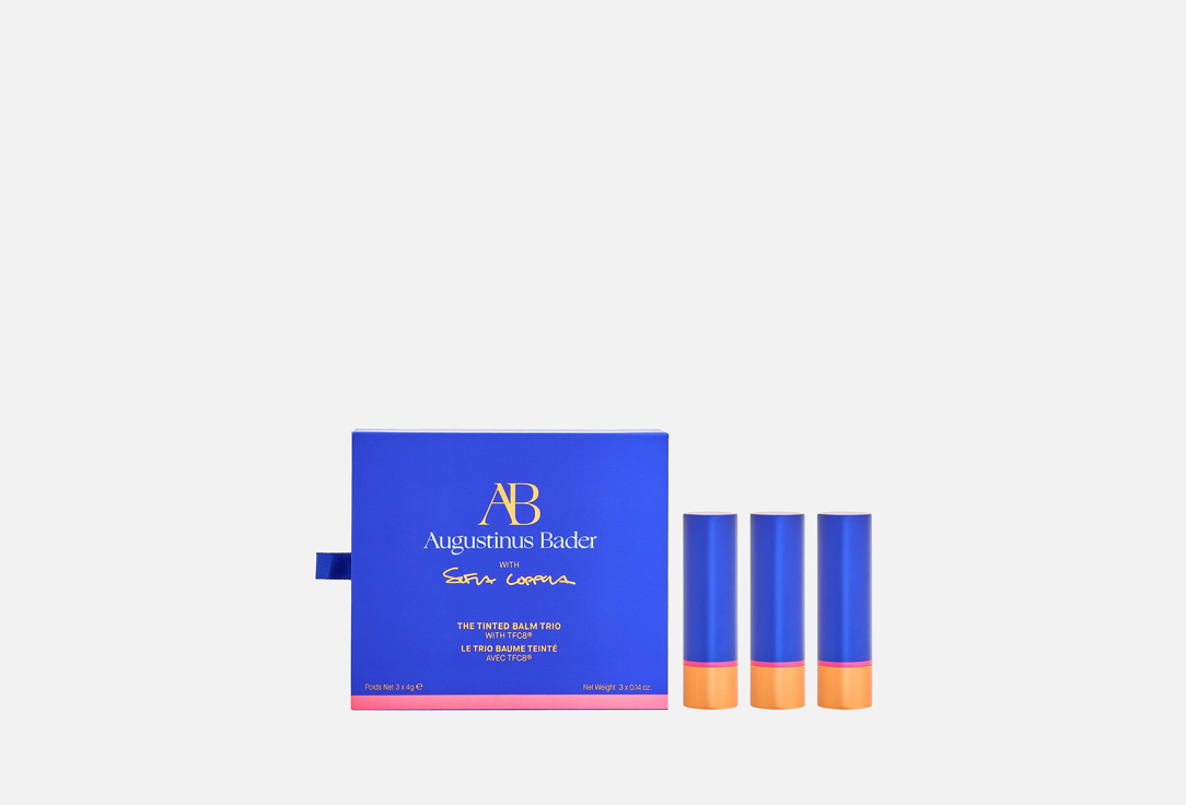 Augustinus Bader Nourishing & Moisturizing Lip Balm Set THE TINTED BALM TRIO