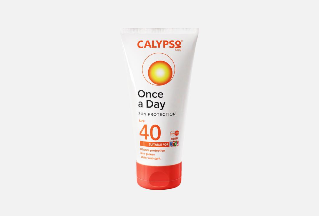 Calypso Kids' Daily Sun Protection Lotion SPF40 Kids Once a Day 