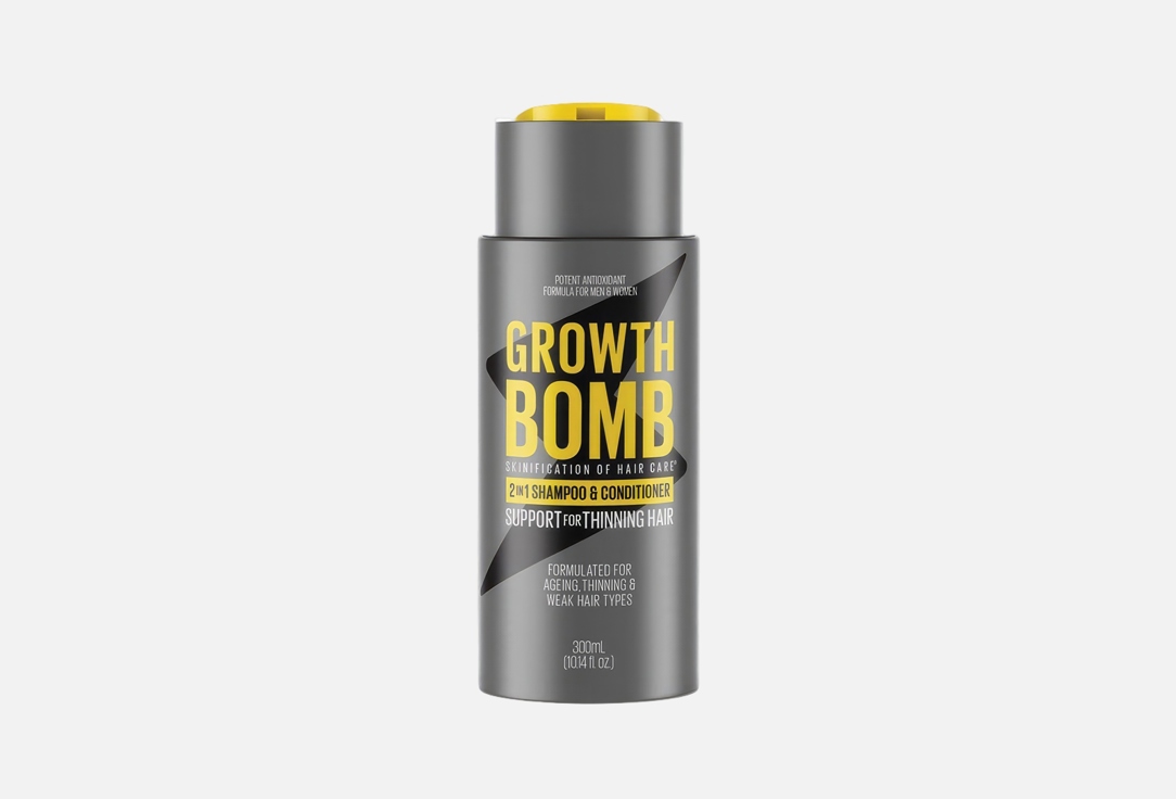 Growth Bomb Hair strengthening shampoo and conditioner High Strength 2in1